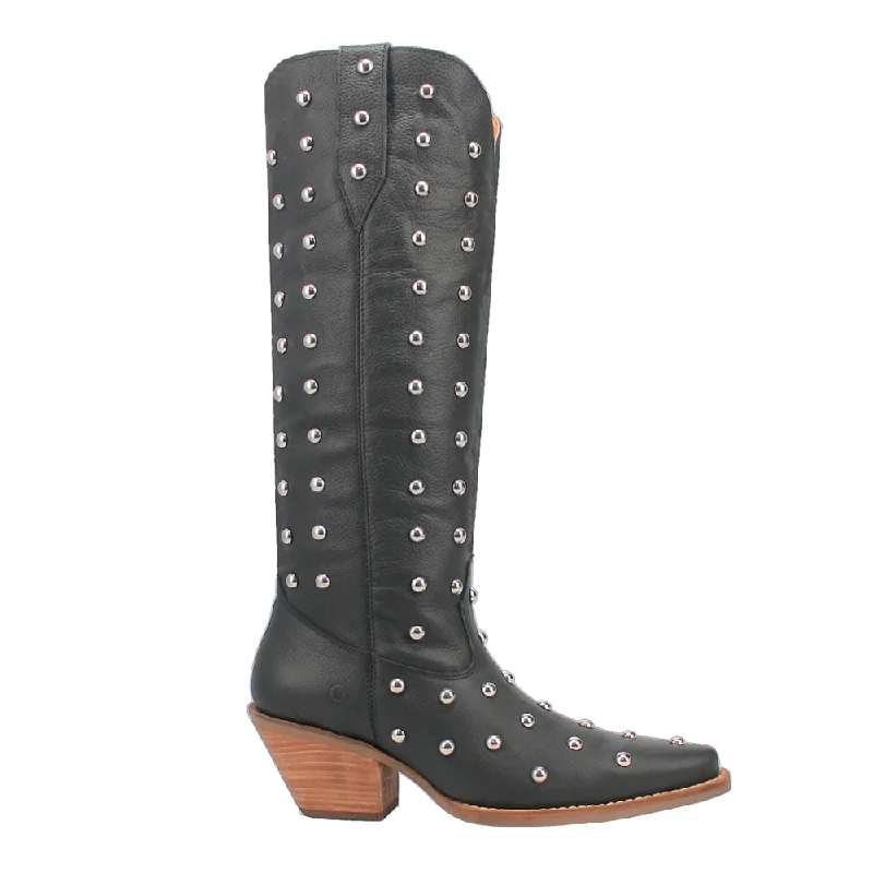 Stylish Running Footwear Broadway Bunny Studded Snip Toe Cowboy Boots