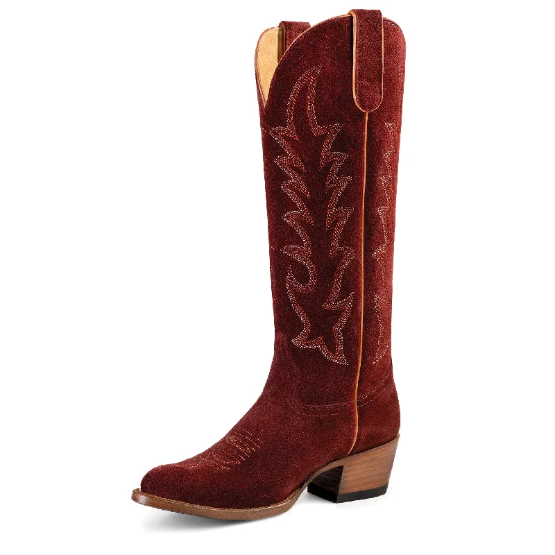 Leather Sneakers For Sale Macie Bean Women's Cabernet Suede Boots