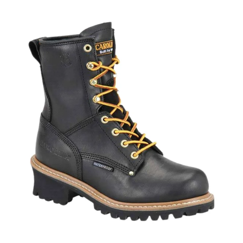 Best Formal Shoes Online Carolina Women's Elm 8 Inch Soft Toe Logger Work Boot - Black Best Formal Shoes Online Carolina Women's Elm 8 Inch Soft Toe Logger Work Boot - Black
