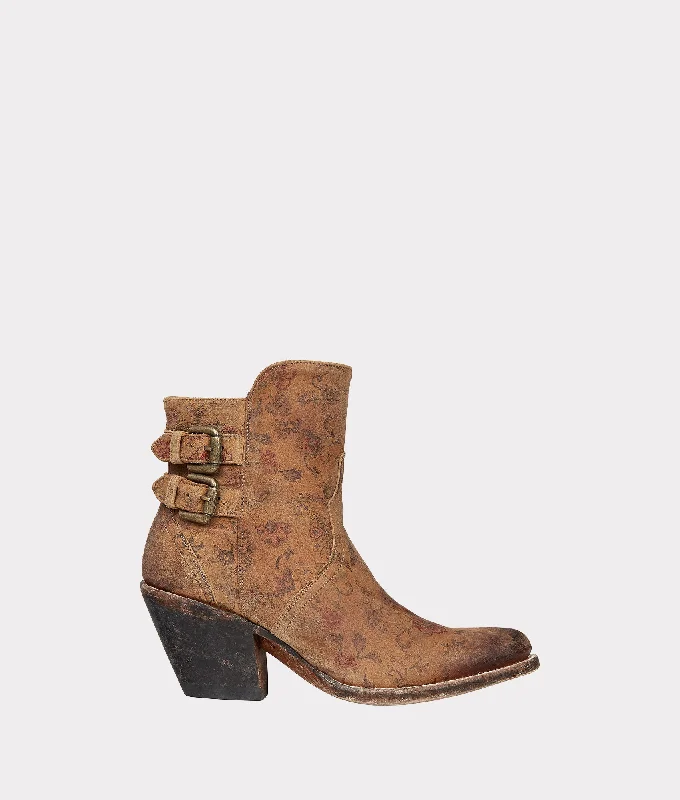 Cozy Casual Shoes Catalina :: Brown Floral