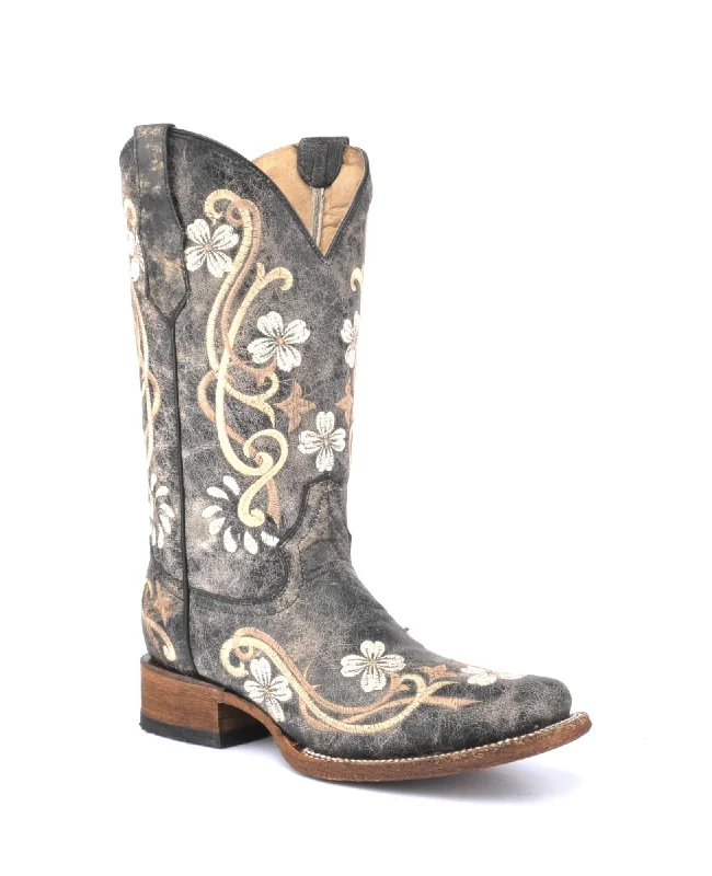 Luxury Sandals For Sale Circle G Ladies Embroidery Honey Cowhide Leather Cowgirl Boots Luxury Sandals For Sale Circle G Ladies Embroidery Honey Cowhide Leather Cowgirl Boots
