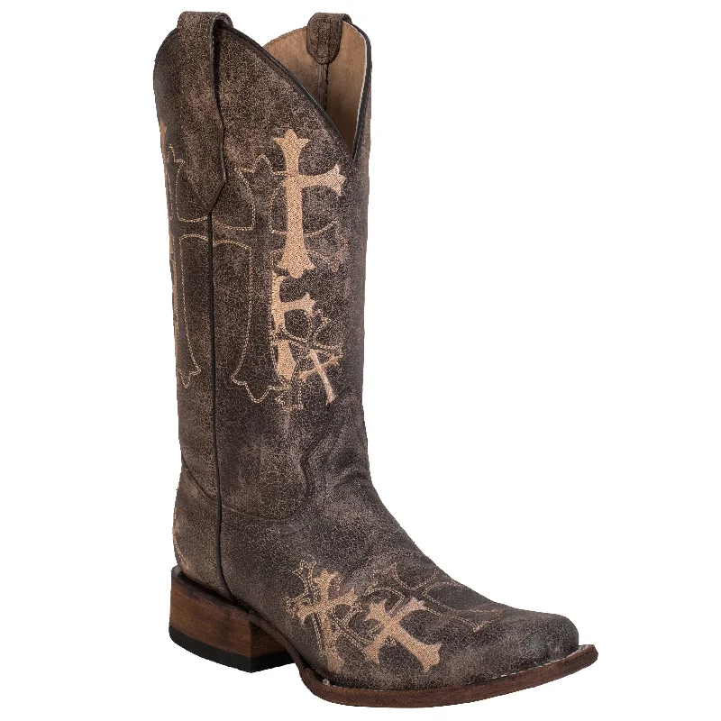 Stylish Sneakers For Hiking Corral Urban Ladies Embroidery Brown Cowhide Leather Cowgirl Boots Stylish Sneakers For Hiking Corral Urban Ladies Embroidery Brown Cowhide Leather Cowgirl Boots