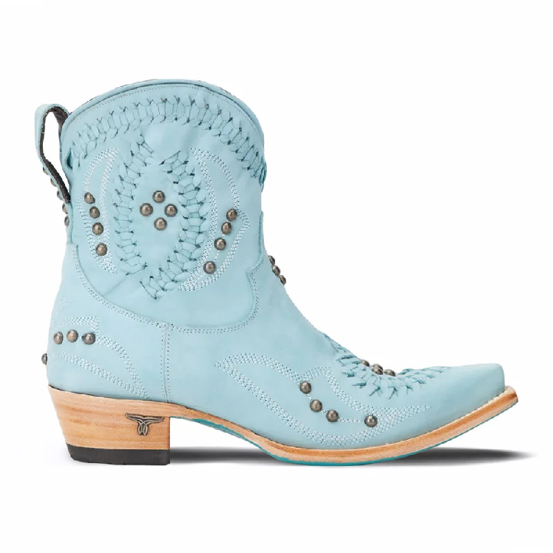 Luxury Boots For Sale Cossette Studded Embroidered Snip Toe Zippered Cowboy Booties
