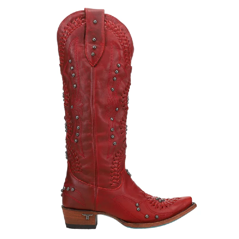 Best Winter Sneakers Cossette Studded Snip Toe Cowboy Boots
