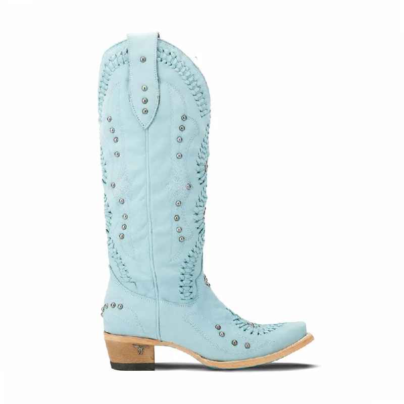 High Fashion Sneakers Cossette Studded Snip Toe Cowboy Boots