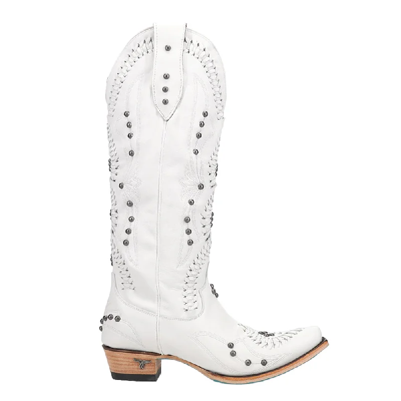 Comfortable Snow Sneakers Cossette Studded Snip Toe Cowboy Boots