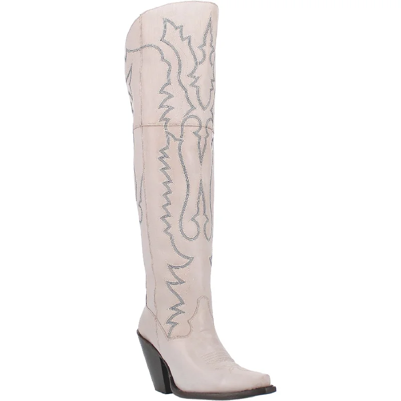 Waterproof Hiking Boots Dan Post Womens Loverly Fashion Boots Leather White