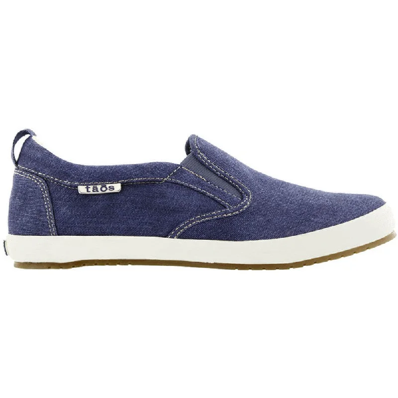 Trendy Walking Shoes Taos Women's Dandy Slip-On Lake Blue Wash