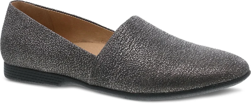 Trendy Sports Sneakers DANSKO LARISA MILLED NAPPA - PEWTER - 2036970200