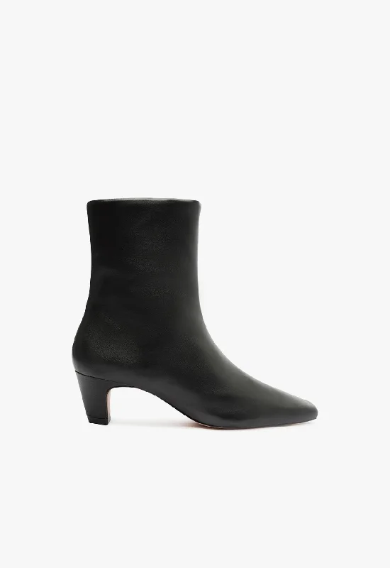 Dellia Nappa Leather Bootie