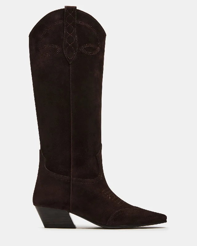 Casual Hiking Sandals DOLLIE BROWN SUEDE