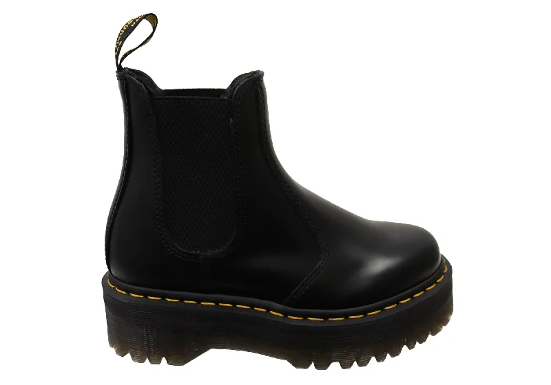 Luxury Sandals For Sale Dr Martens 2976 Quad Unisex Leather Platform Chelsea Boots