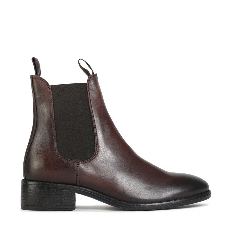 Fashion Sneakers For Work Eos Celina Brown Chelsea Boot