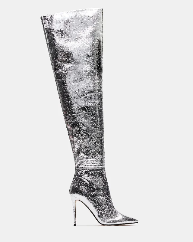 Trendy Formal Shoes EPIC SILVER