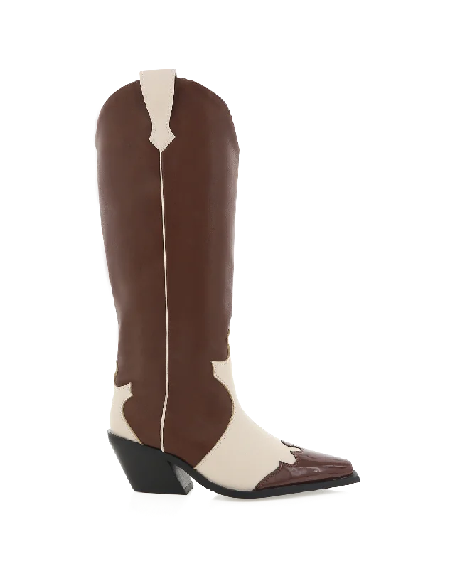 Best Running Footwear ETTA - CHOCOLATE-IVORY