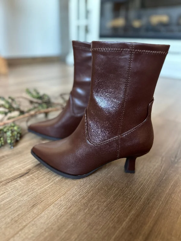 Sporty Casual Boots Flag Faux Leather Dress Boot