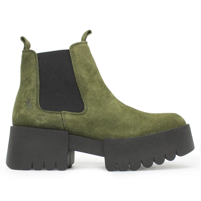 Classic Hiking Boots EXIA123FLY Oil Suede Women's Chelsea Boots