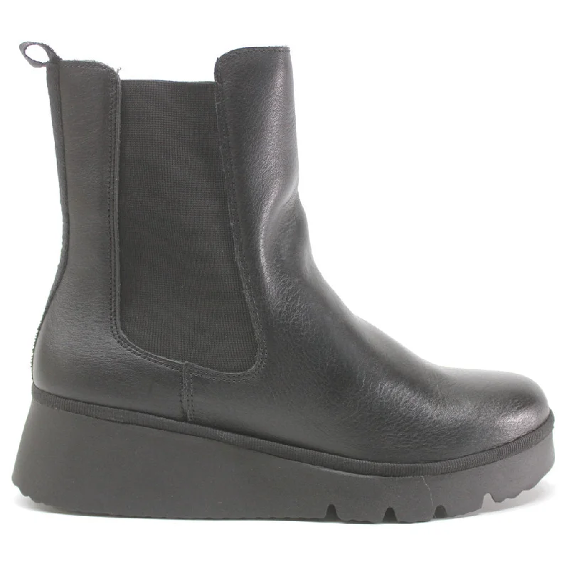 Formal Leather Shoes Paty405Fly Soft Leather Women's Chelsea Boots