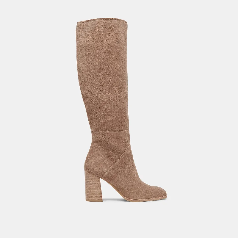 Elegant Casual Footwear FYNN BOOTS TRUFFLE SUEDE