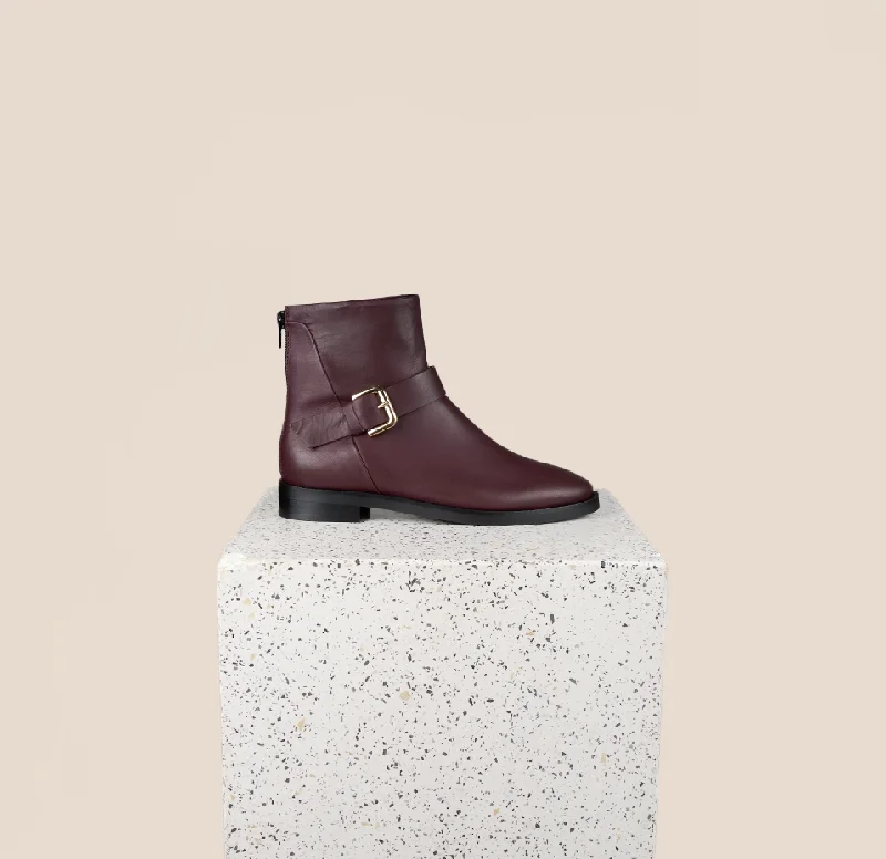 Best Dress Shoes Genova - Wine Leather