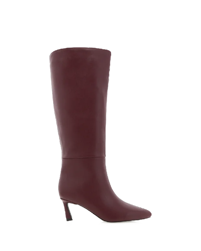 Comfortable Casual Sandals GRETCHEN - WINE