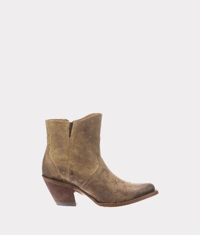 High Fashion Footwear Harley :: Tan + Floral