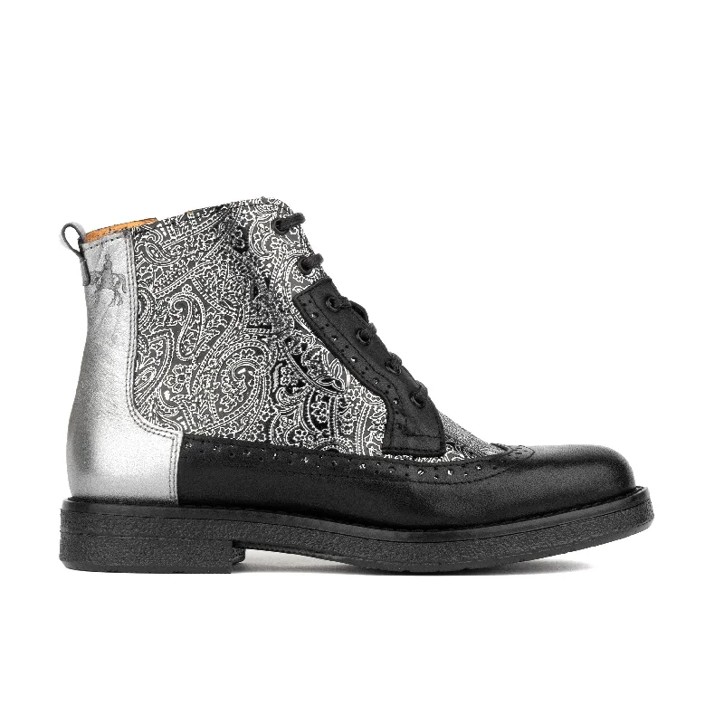 Best Sneakers For Running Hatter - Black & Silver