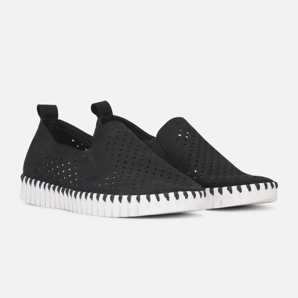 Formal Sports Shoes ILSE JACOBSEN TULIP W/ GORING - BLACK - TULIP140WOM