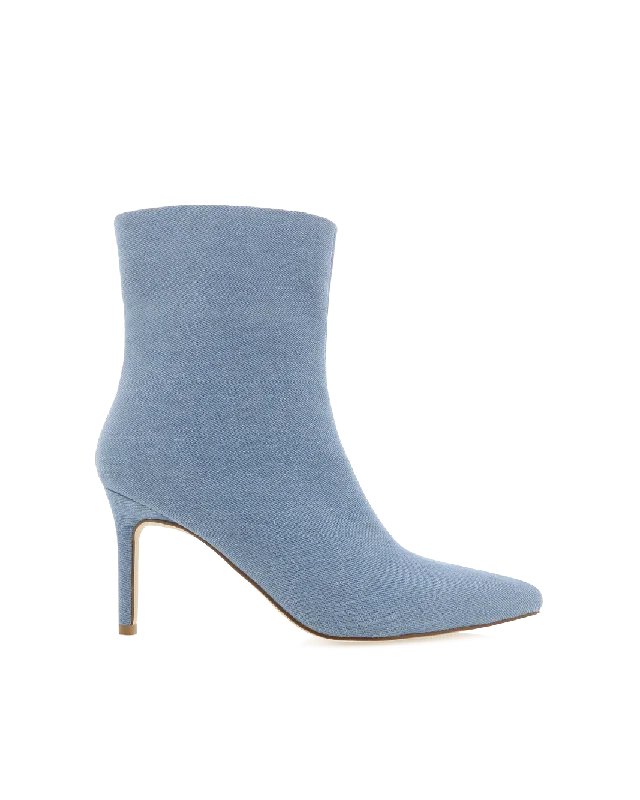 Waterproof Hiking Boots JOANNIE - BLUE DENIM