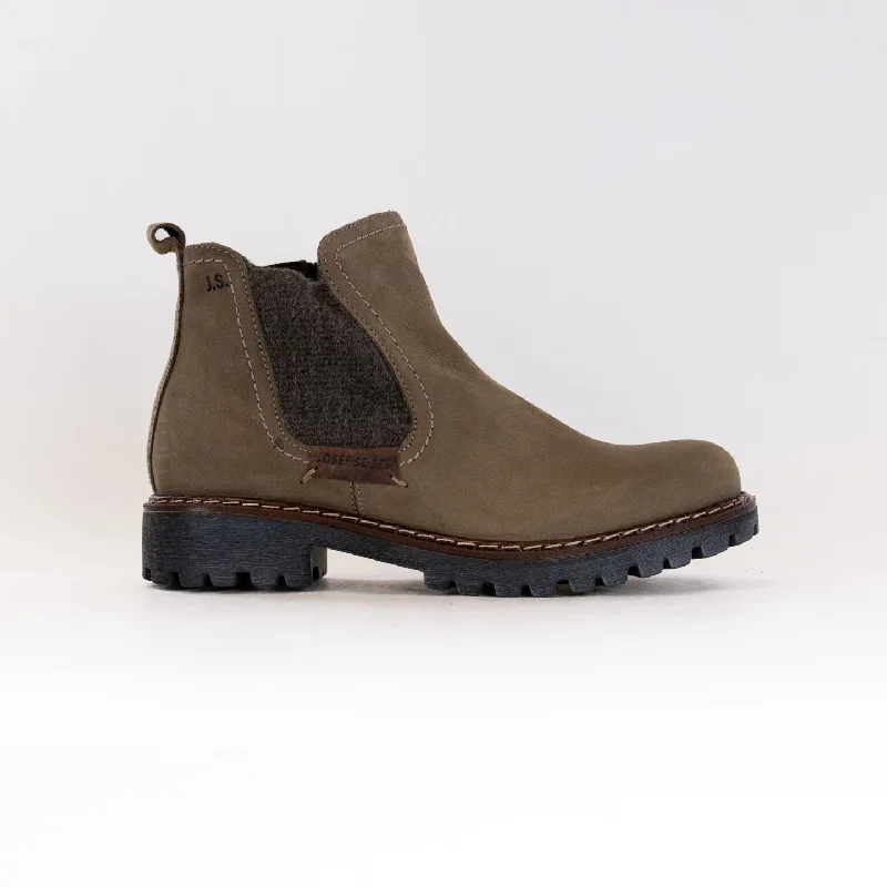 High Fashion Work Boots Josef Seibel Marta 03 (Women's) - Olive
