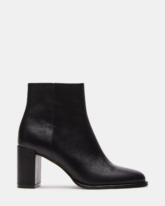Comfortable Boots For Hiking JOZIE BLACK LEATHER