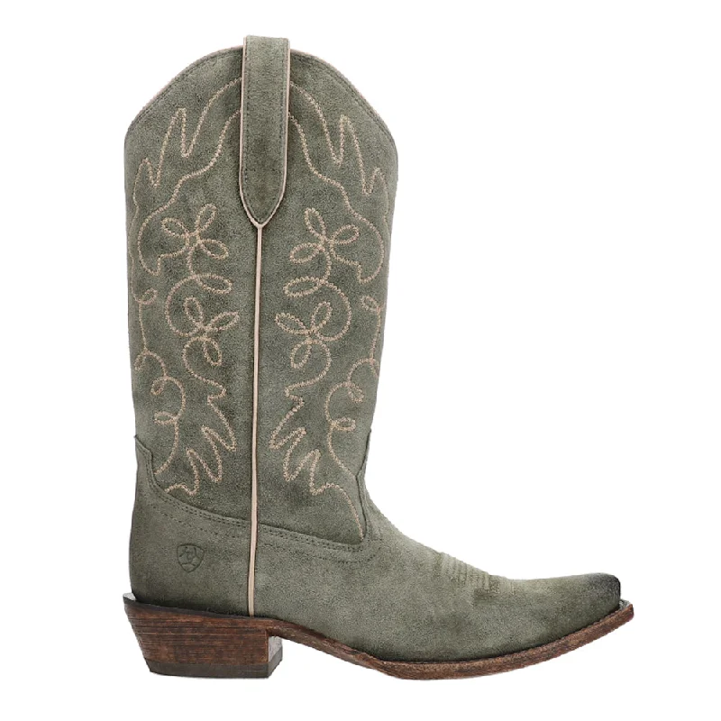 Comfortable Snow Boots Jukebox Embroidered Snip Toe Cowboy Boots