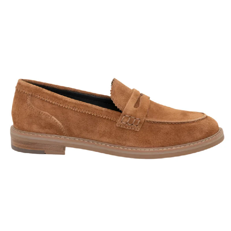 Casual Flip Flops Ara Women's Kalendra Penny Loafer Nuts Suede