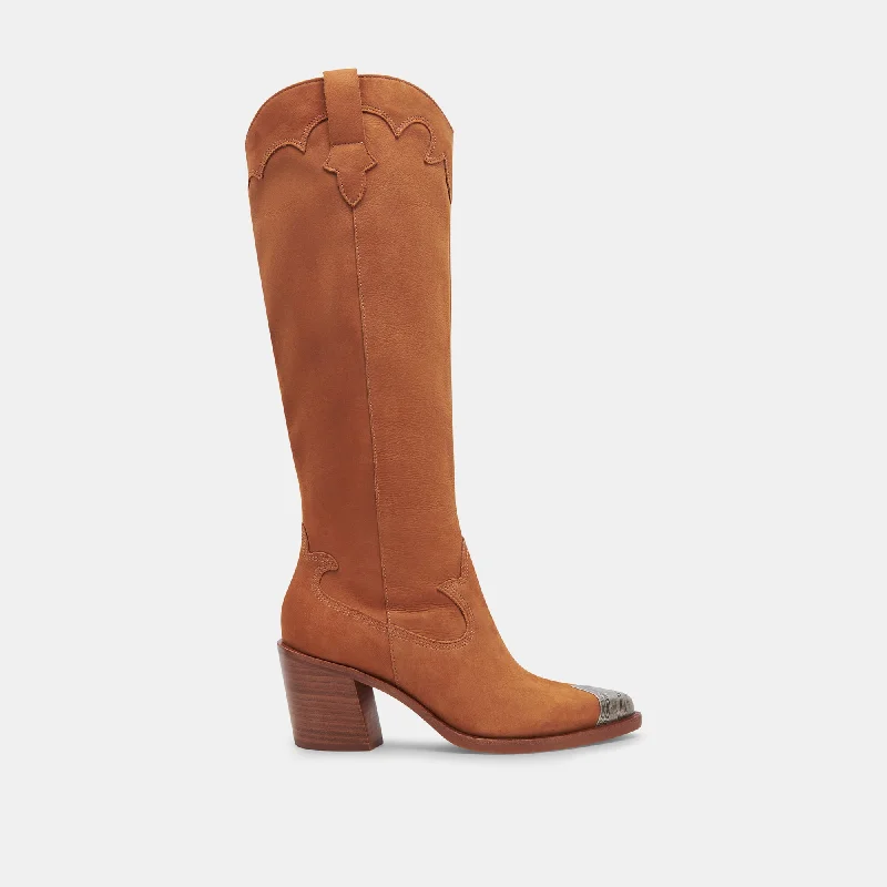 Breathable Hiking Boots KAMRYN BOOTS PRALINE NUBUCK