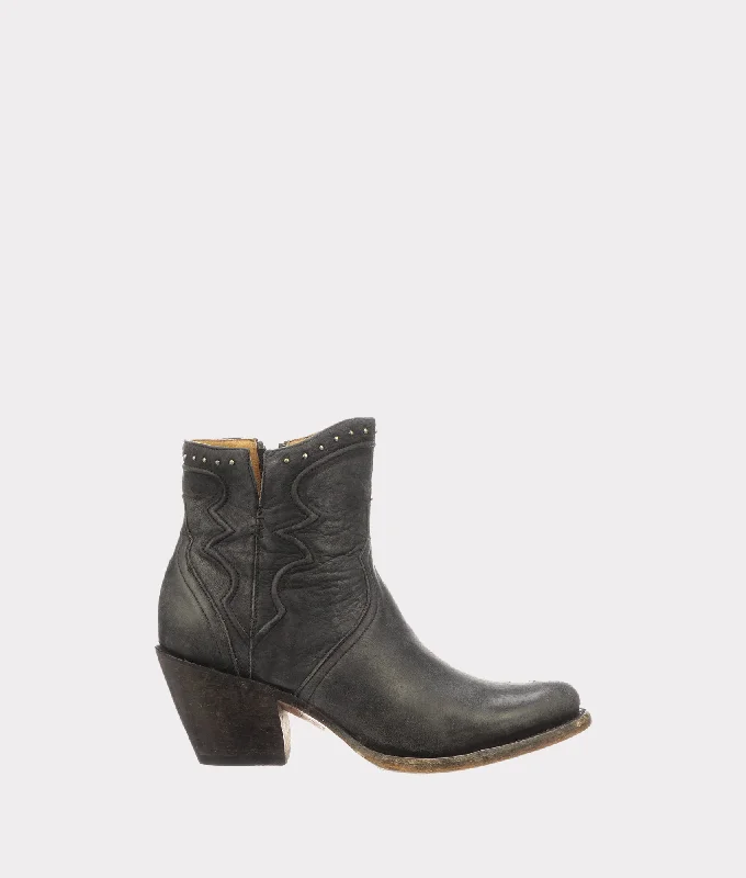 Luxury Leather Sneakers Karla :: Black