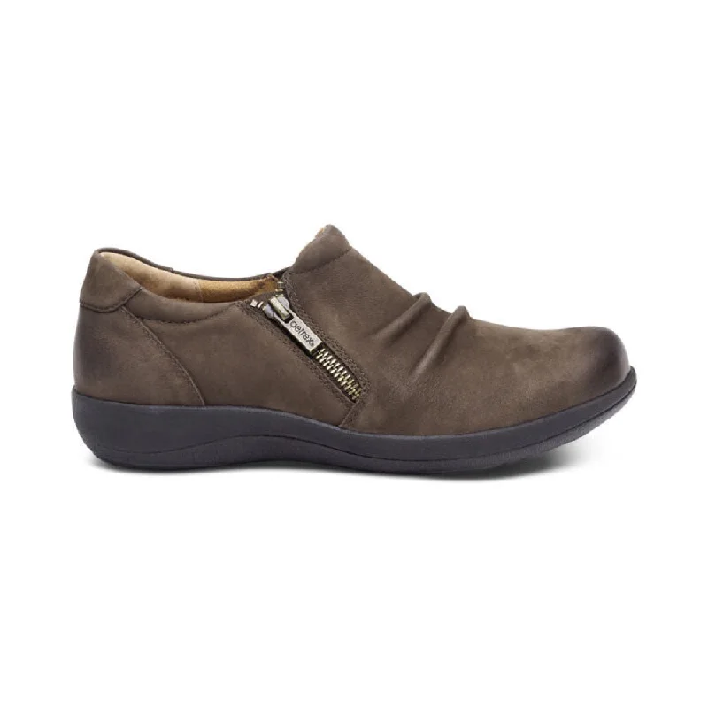 Best Sneakers For Running Aetrex Women's Katie Monk Dark Earth