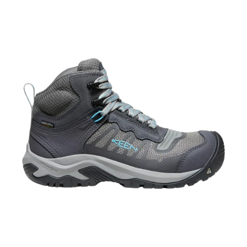 Trendy Formal Shoes KEEN Utility Women's Reno Mid Waterproof Carbon Fiber Toe Work Boots - Magnet/Ipanema