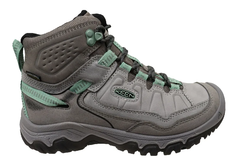 Women’s Summer Flats Keen Womens Comfortable Targhee IV Mid Waterproof Hiking Boots