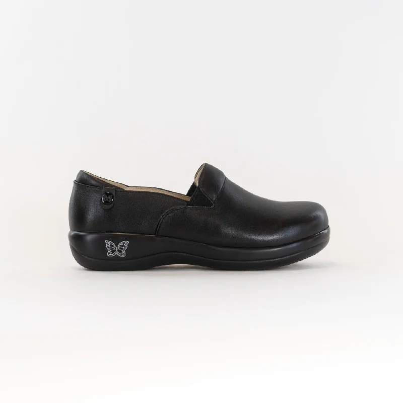 Comfortable Walking Sandals Alegria Keli (Women's) - Black Nappa