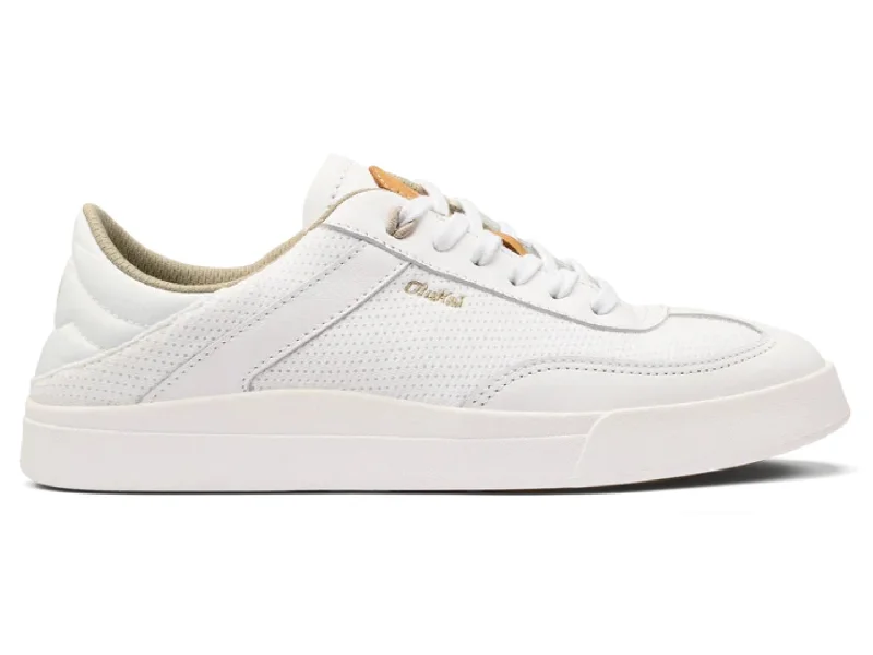 Luxury Leather Sneakers Olukai: Kilea in White