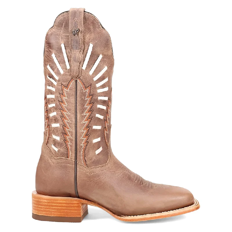Trendy Boots For Winter Lacey Embroidered Square Toe Cowboy Boots
