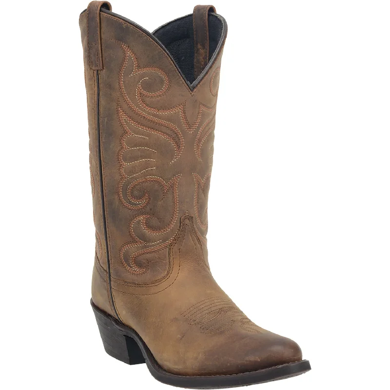 Laredo Womens Bridget Cowboy Boots Leather Tan