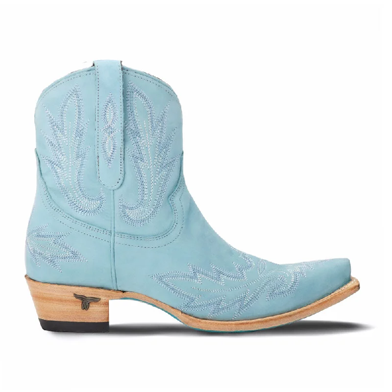 Comfortable Platform Boots Lexington Embroidered Snip Toe Cowboy Booties