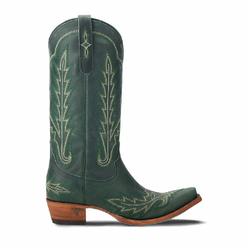 Outdoor Shoes Collection Lexington Embroidered Snip Toe Cowboy Boots