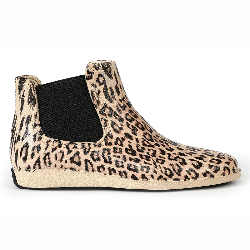 Fashionable Flat Shoes WOMENS CHEETAH/BLACK LONDONER BOOT