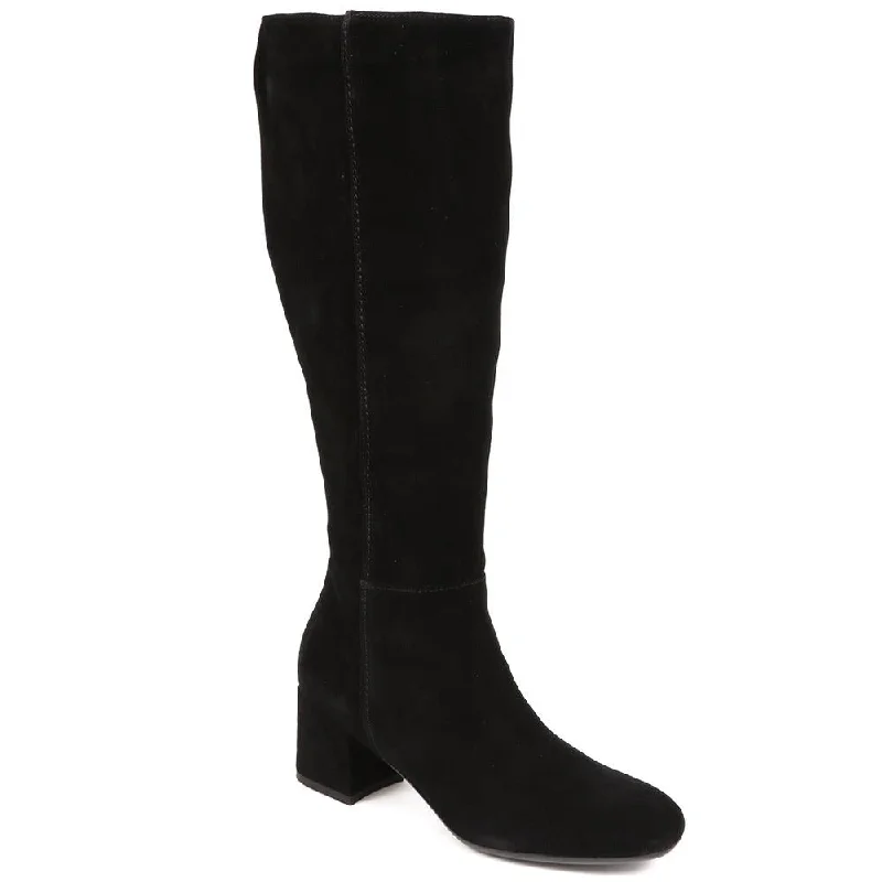 Best Dress Shoes Lou LouR Regular Calf Knee High Suede Boots - LOULOUR / 324 364