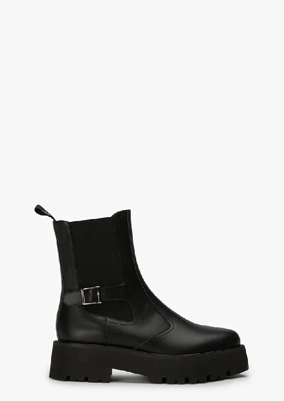 Lightweight Snow Boots Maveric Black Turin