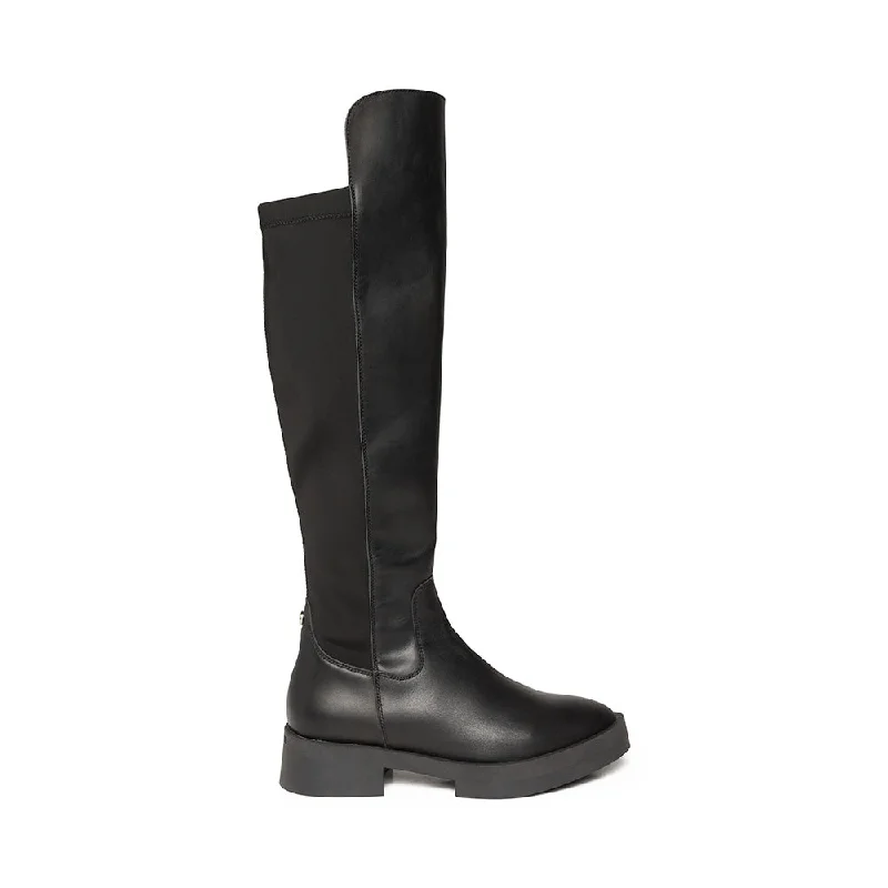 Outdoor Athletic Shoes Meave Boot BLACK LEATHER