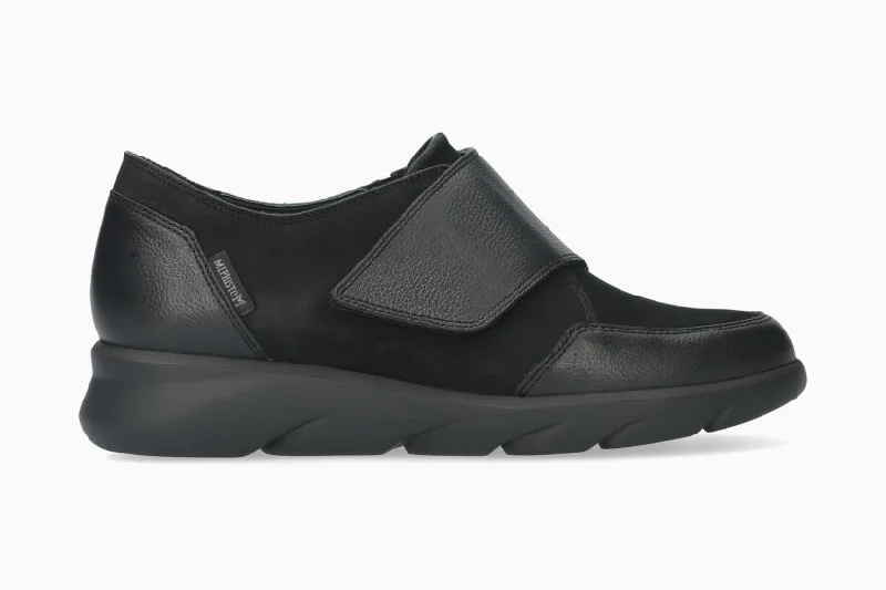 Trendy Casual Sandals MEPHISTO COLOMBE - BLACK - COLOMBE200