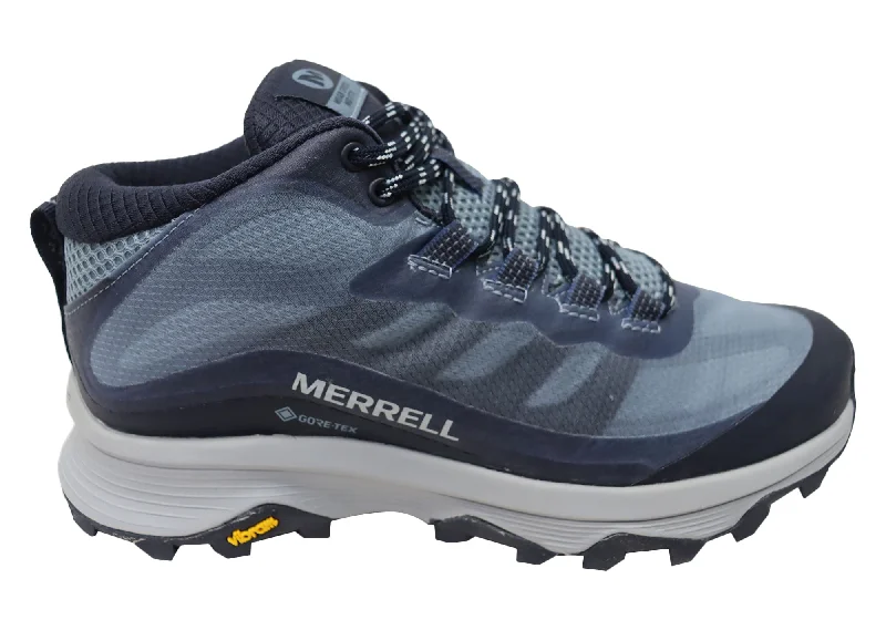 Stylish Flats For Women Merrell Moab Speed Mid GTX Womens Comfortable Hiking Boots